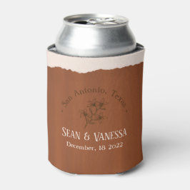 Boho Terra Cotta Wedding Blikjeskoeler