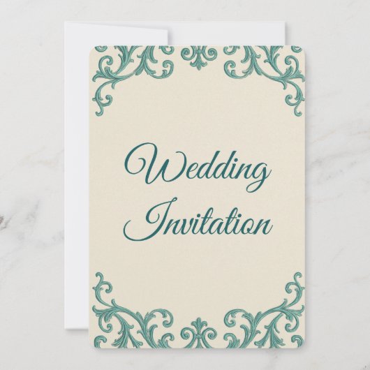 Boho Terracotta Beige Feathers Kaart (Achterkant)