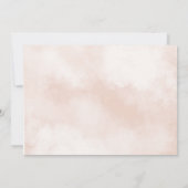 Boho Terracotta Bruidsfeest Save The Date (Achterkant)