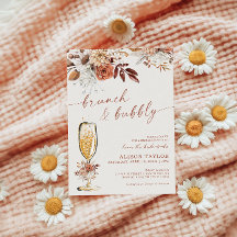 Boho Terracotta Bruiloft Brunch Bruisend Bruidsfee