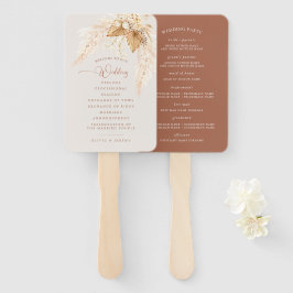 Boho Terracotta Dried Flowers and Pampas Grass H Handwaaier