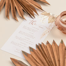 Boho Terracotta Dried Flowers and Pampas Grass M