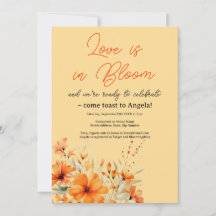Boho Terracotta Floral Bridal Shower