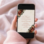 Boho Terracotta Greenery Foto Wedding Invitation Kaart<br><div class="desc">Creëer de perfecte boho bruiloft uitnodiging met deze trendy terracotta en grienery dry waterverf floral design, met handgeschreven scripttypografie en faux gouden stof. De rug van de uitnodiging kenmerkt uw favoriete foto van het verloving. Hartelijk dank voor uw steun aan ons kleinbedrijf, dat waarderen we echt! We zijn zo blij...</div>