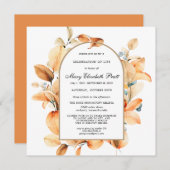 Boho Terracotta heeft palm gevierd in het leven Kaart (Voorkant / Achterkant)