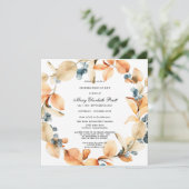 Boho Terracotta heeft palm gevierd in het leven Kaart (Staand voorkant)