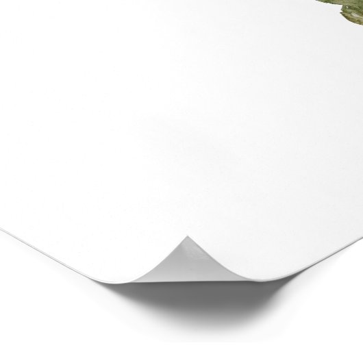 Boho Terracotta Herfst Bloemrijke Bruids Shower We Poster (Hoek)