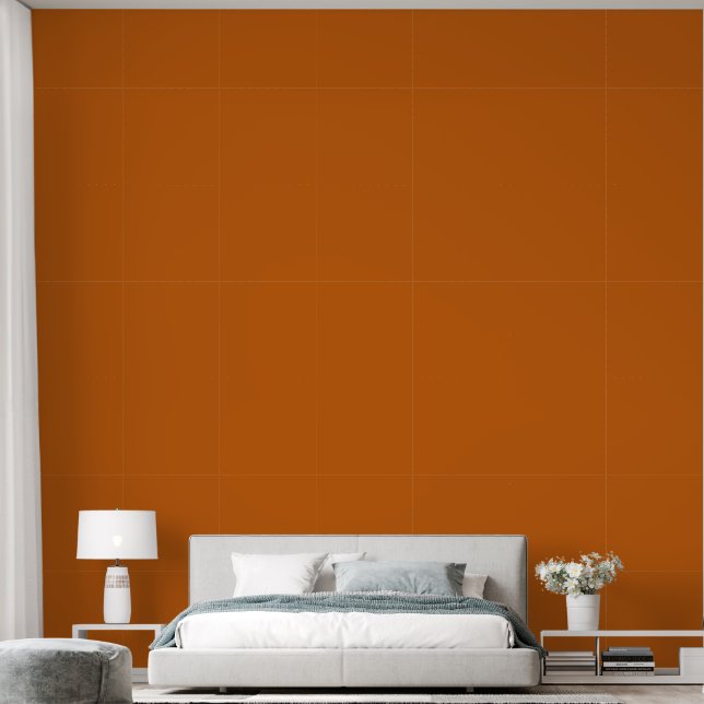 Boho Terracotta Houndstooth Behang (Slaapkamer)