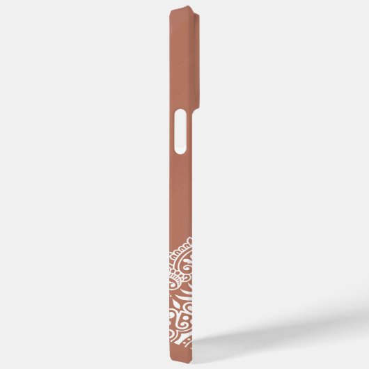 Boho Terracotta Mandala Aangepaste naam Case-Mate iPhone Case (Achterkant / Rechts)