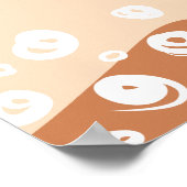 Boho Terracotta Organische Vormen Vaas Posters (Hoek)