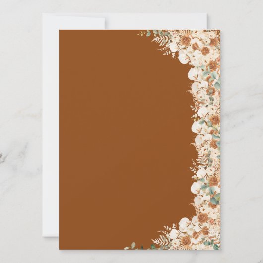 Boho Terracotta Over of Onder Vrijgezellenfeest Sp (Achterkant)