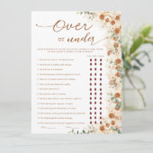 Boho Terracotta Over of Onder Vrijgezellenfeest Sp (Staand voorkant)