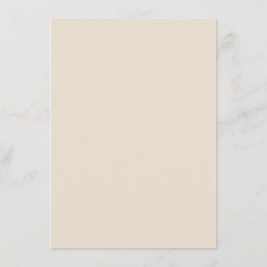 Boho Terracotta Pampas Grass Wedding Detail Kaarte Informatiekaartje (Achterkant)