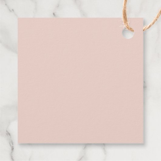 Boho Terracotta Pampas Pumpkins Herfstbruiloft Bedankjes Labels (Achterkant)