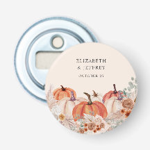 Boho Terracotta Pampas Pumpkins Herfstbruiloft