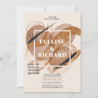 Boho Terracotta roos gouden glitter bruine tinten