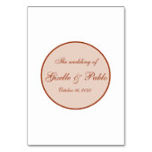 Boho Terracotta Sage Herfst Bloemenbruiloft Kaart (Achterkant)