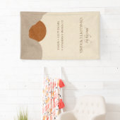 Boho Terracotta Sand Abstract Handmade Jewelry Spandoek (Insitu)