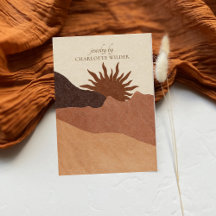 Boho Terracotta Sand Desert Sun Handmade Jewelry