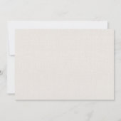 Boho Terracotta Simple Photo Wedding Save The Date (Achterkant)