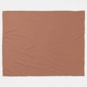 Boho Terracotta Vlies Accent Fleece Deken (Voorkant (Horizontaal))