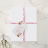 Boho terracotta vrijgezellenfeest cadeau labels cadeaulabel (Met Touw)