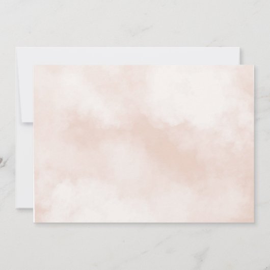 Boho Terracotta Vrijgezellenfeest Save the Date Kaart (Achterkant)