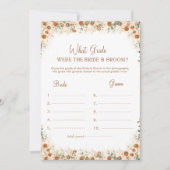 Boho Terracotta Welke rang waren ze spel (Voorkant)