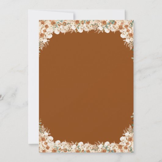 Boho Terracotta Welke rang waren ze spel (Achterkant)