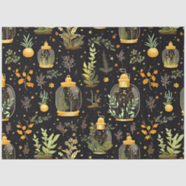 Boho Terrariums met Planten Decoupage Tissue Paper Tissuepapier