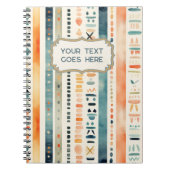 Boho Terug naar school Aangepaste tekst Notitieboek (Voorkant)