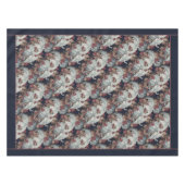 Boho Thanksgiving Herfst Blauwe Waterverf Pompoen Tafelkleed (Voorkant (Horizontaal))