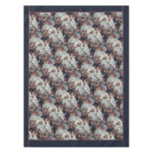 Boho Thanksgiving Herfst Blauwe Waterverf Pompoen Tafelkleed (Voorkant)