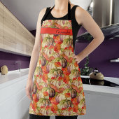 Boho Thanksgiving Herfst Decor Waterverf Pompoen Schort