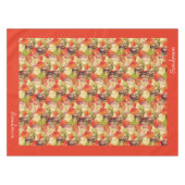 Boho Thanksgiving Herfst Decor Waterverf Pompoen Tafelkleed (Voorkant (Horizontaal))