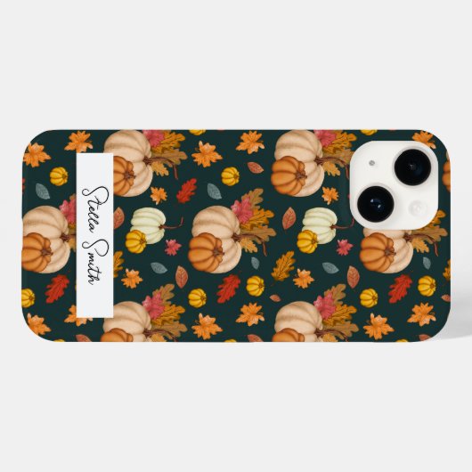 Boho Thanksgiving Herfst Pumpink Hoesje (Achterkant (horizontaal))