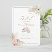 Boho Thee Feestje Kaart (Staand voorkant)