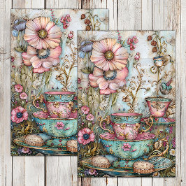 BOHO THEE PARTIJ DECOUPAGE TISSUEPAPER TISSUEPAPIER