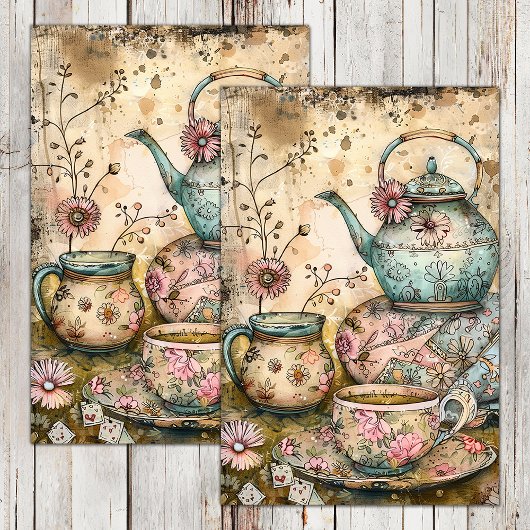 BOHO THEE PARTY DECOUPAGE TISSUEPAPER TISSUEPAPIER