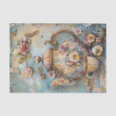 BOHO THEEPOT DECOUPAGE TISSUEPAPIER (Voorkant)