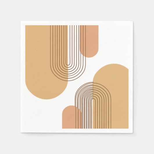 Boho Thema Party Servetten (Voorkant)