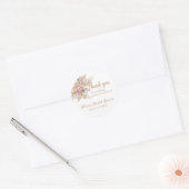 Boho Theme Dank je Vrijgezellenfeest Stickers (Envelop)