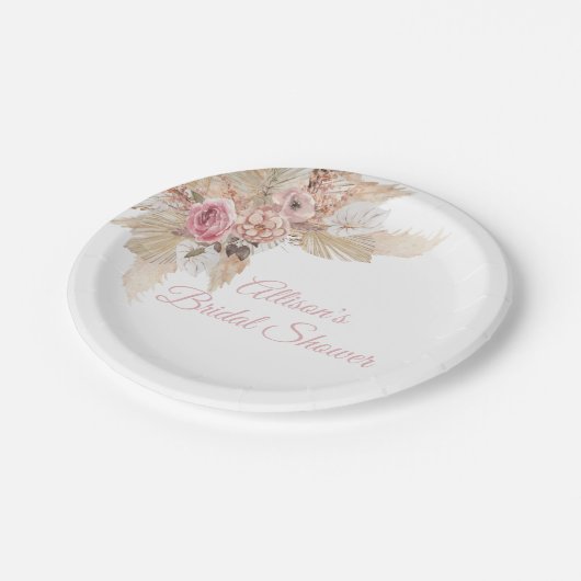 Boho Theme Personalized Paper Bord (Gekanteld)