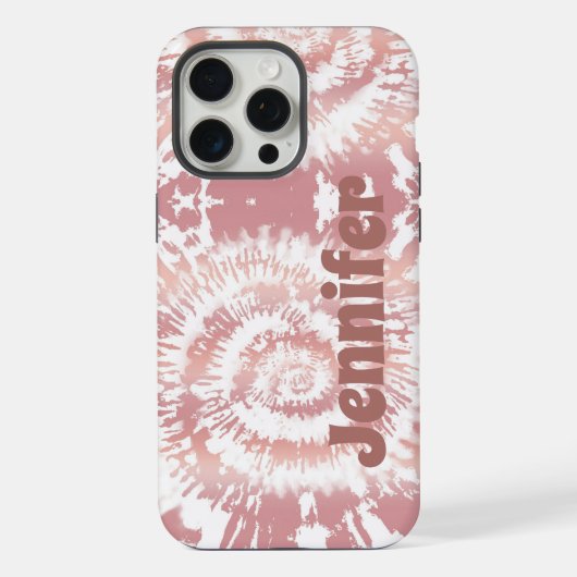 Boho Tie Dye iPhone / iPad hoes Hoesje (Achterkant)
