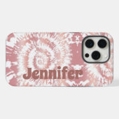 Boho Tie Dye iPhone / iPad hoes Hoesje (Achterkant horizontaal)