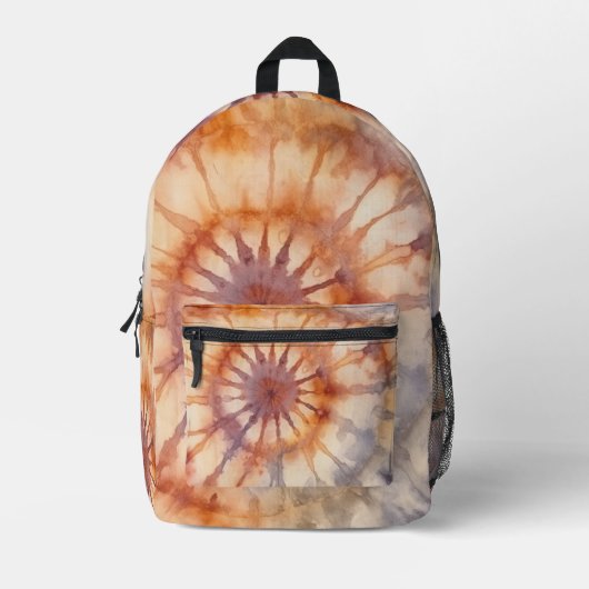 Boho Tie Dye Rugzak (Voorkant)