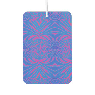 Boho Tiger Stripe Roze en Blauwe Luchtverfrisser