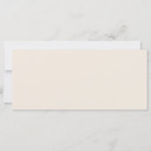 Boho Tiny Wildflower Bruiloft Hoofd Tafel Teken (Achterkant)