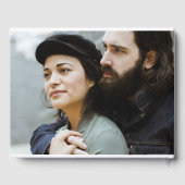 Boho Toscaanse landelijke dineren Italiaanse bruil Gastenboek (Achterkant)