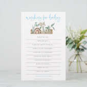 Boho Toys Boy wil Baby shower spelen (Staand voorkant)